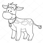 Calf Coloring Pages