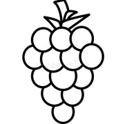 Grape Coloring Pages