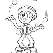 Juggler Coloring Pages