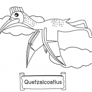 Quetzalcoatlus Coloring Pages