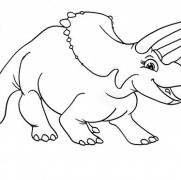 Triceratops Coloring Pages